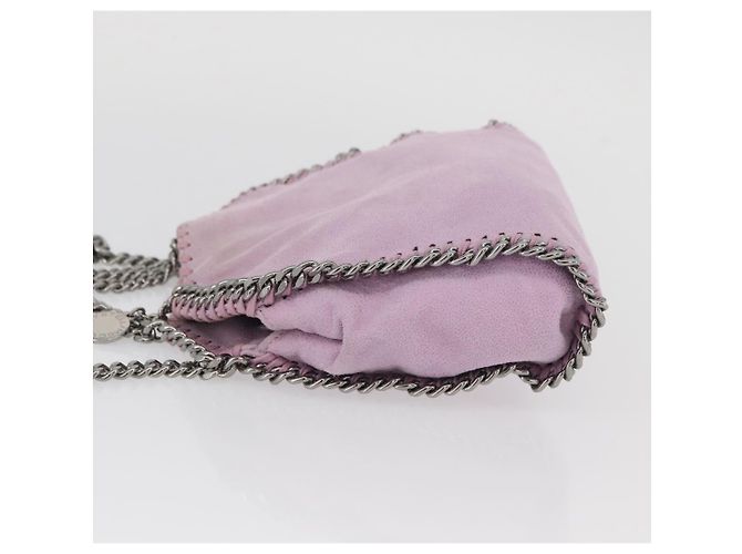 Stella Mc Cartney Stella McCartney Falabella Fold Over Shaggy Deer Mini - vista 4