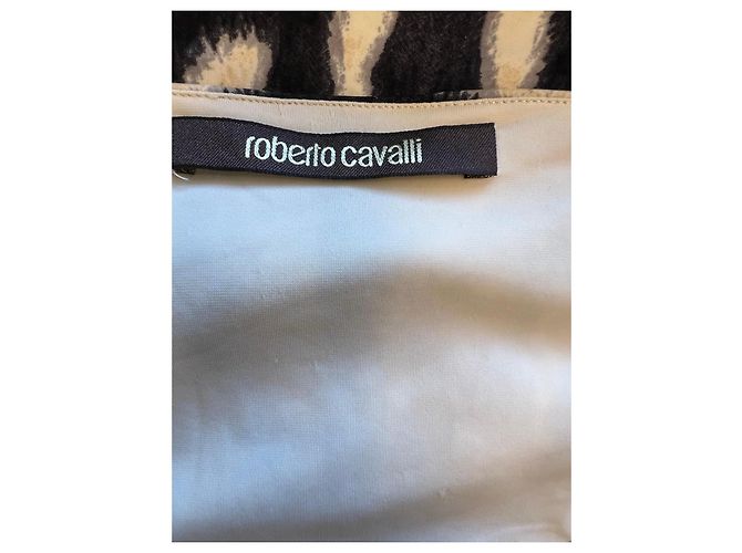 Roberto Cavalli Sommerkleid mit Zebra-Print - Ansicht 7