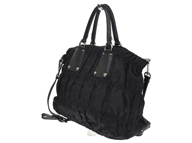 Prada Gaufre Shopping Tessuto Large - vista 4