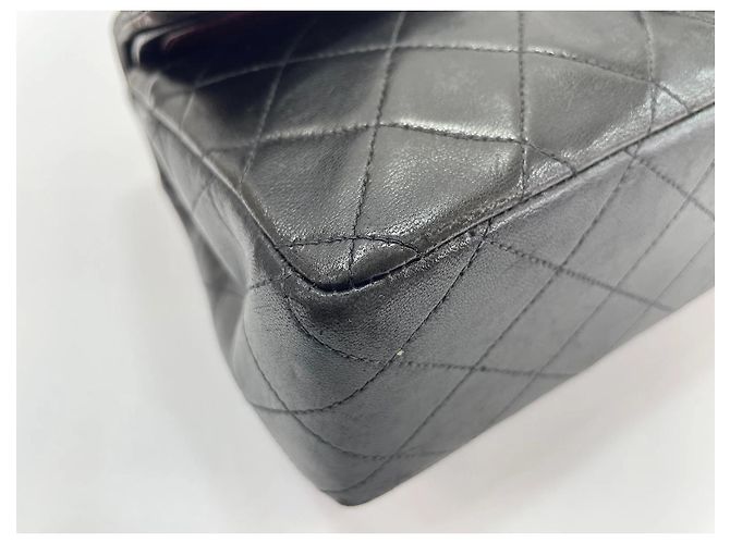 Chanel Classic Timeless Double Flap Quilted Lambskin Medium - vista 7