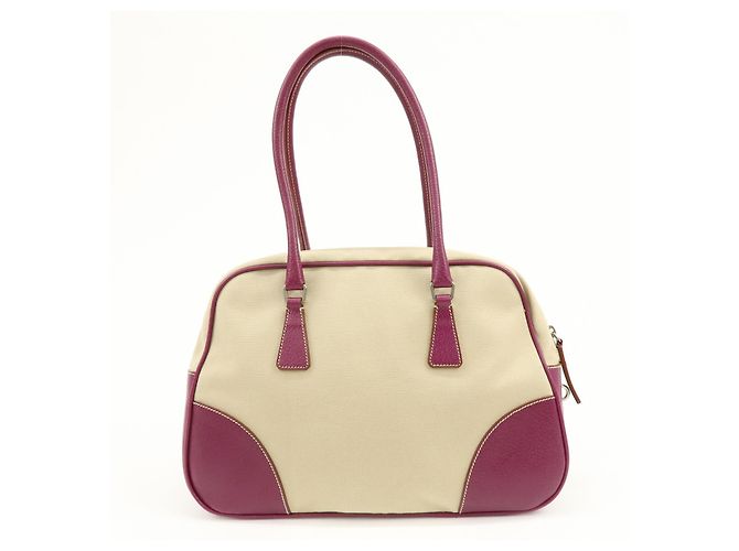 Prada Bowler Canvas with Leather Medium - Ansicht 2