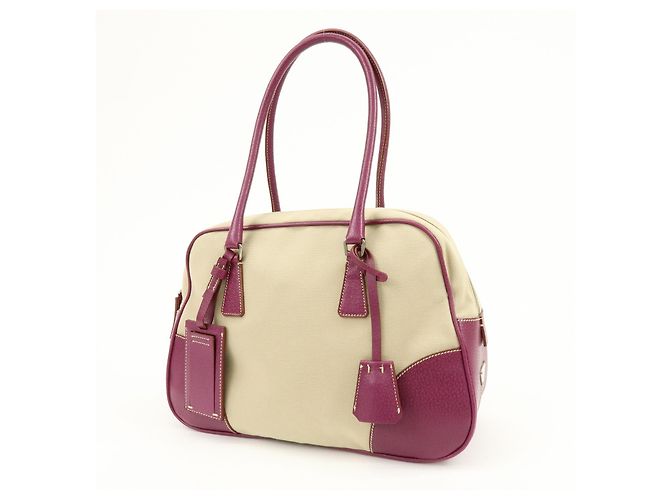 Prada Bowler Canvas with Leather Medium - Ansicht 3