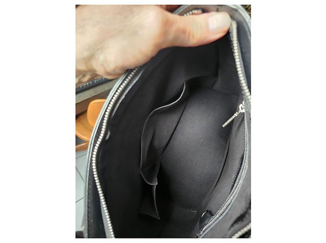 Louis Vuitton Cabas Rivington Monogram Vernis Tote Bag Nero - vista 10