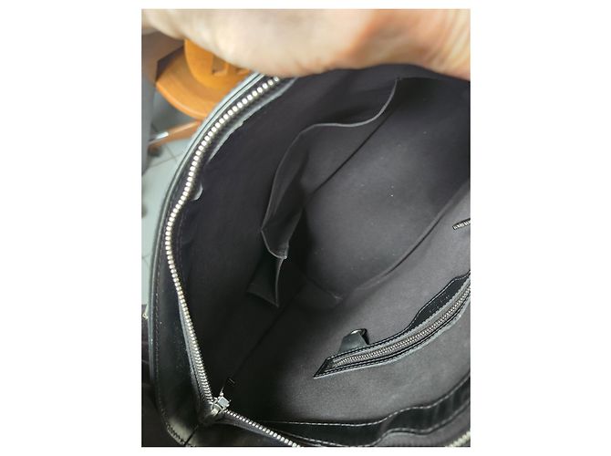 Louis Vuitton Cabas Rivington Monogram Vernis Tote Bag Nero - vista 11