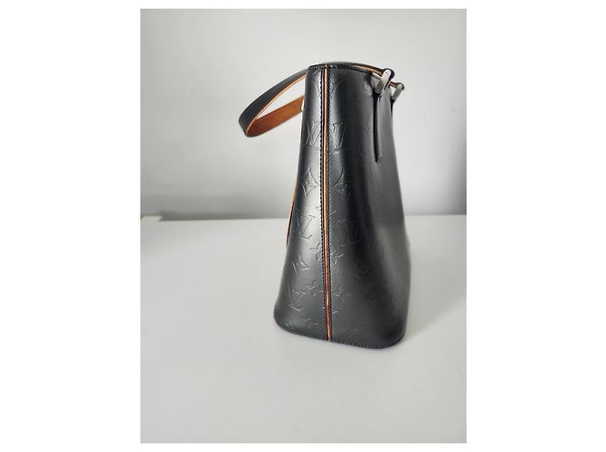Louis Vuitton Cabas Rivington Monogram Vernis Tote Bag Nero - vista 2