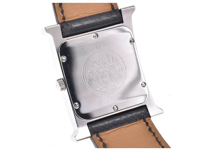 Hermès Hermes Heure H Quartz Stainless Steel and Leather 26 - Ansicht 6