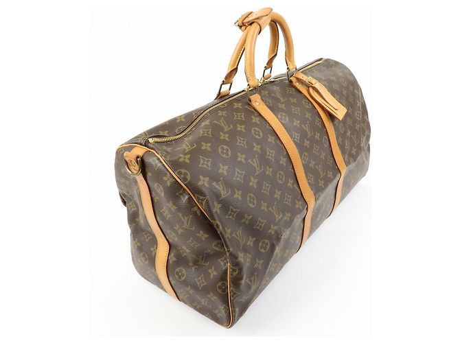 Louis Vuitton Keepall Bandouliere Monogram Canvas 55 - vista 4