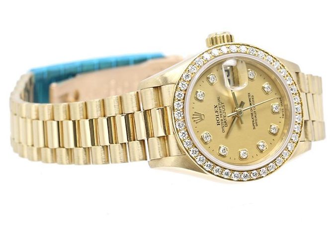 Reloj de pulsera Rolex Datejust para mujer - vista 6