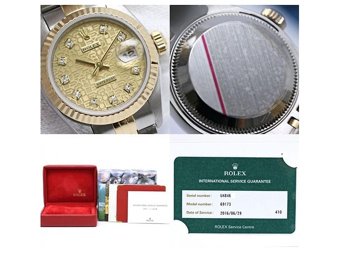 Rolex Datejust 10P Diamond Damenuhr - Ansicht 11