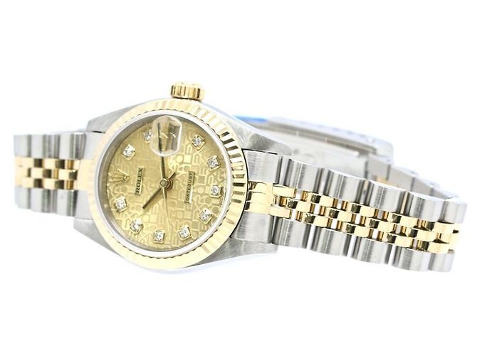 Rolex Datejust 10P Diamond Damenuhr - Ansicht 3