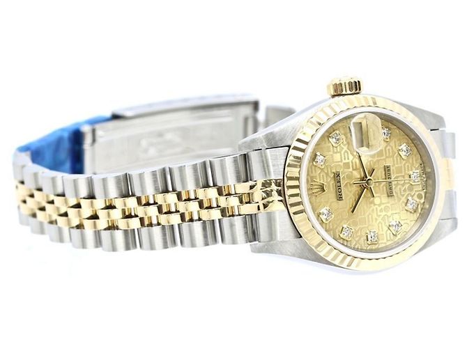 Rolex Datejust 10P Diamond Damenuhr - Ansicht 6