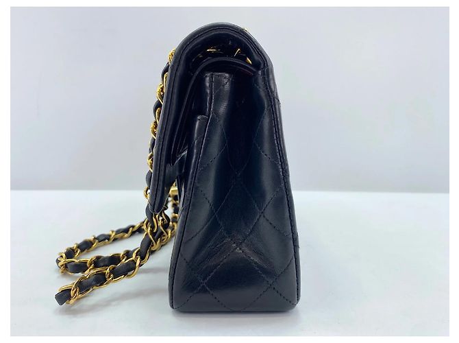Chanel Classic Timeless Double Flap Quilted Lambskin 23 - vista 5
