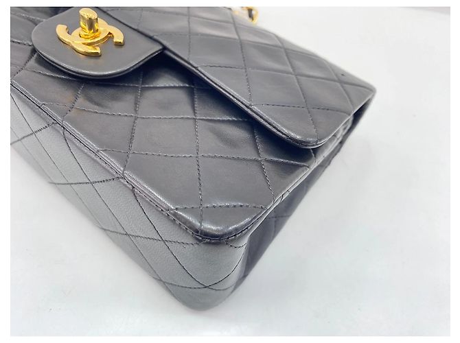 Chanel Classic Timeless Double Flap Quilted Lambskin 23 - vista 7