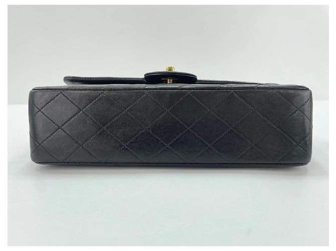 Chanel Classic Timeless Double Flap Quilted Lambskin Medium - vista 6