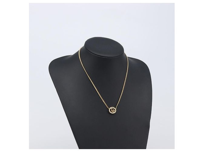 Pendente in metallo con logo vintage Christian Dior - vista 4