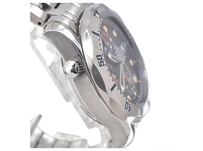 Omega Seamaster Diver 300M Chronometer Chronograph Automatic Stainless Steel 41 - vista 5