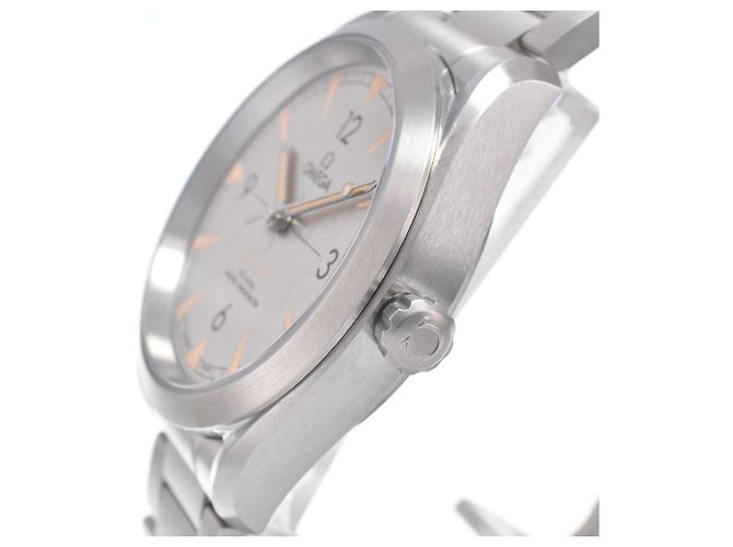 Omega Seamaster Railmaster Co-Axial Chronometer Automatic Stainless Steel and Fabric 40 - vista 3