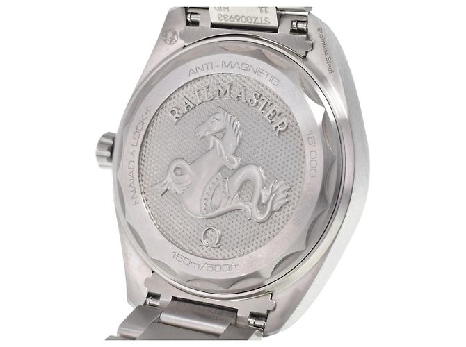 Omega Seamaster Railmaster Co-Axial Chronometer Automatic Stainless Steel and Fabric 40 - vista 6