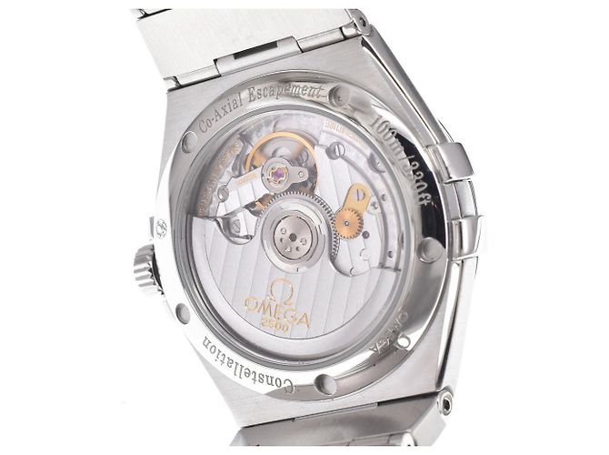 Omega Constellation Co-Axial Chronometer Automatic Stainless Steel with Diamond Markers 35 - vista 7
