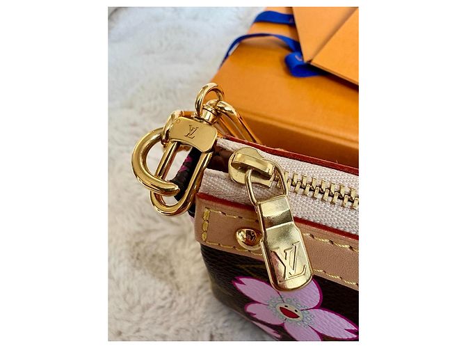 Louis Vuitton x Takashi Murakami Pochette Accessoire Cherry Blossom - vista 9