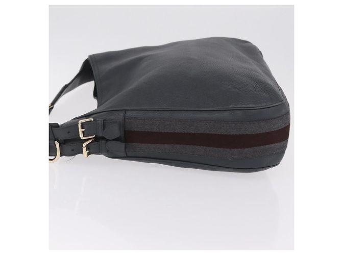 Gucci Heritage Web Hobo Leather Medium - vue 4