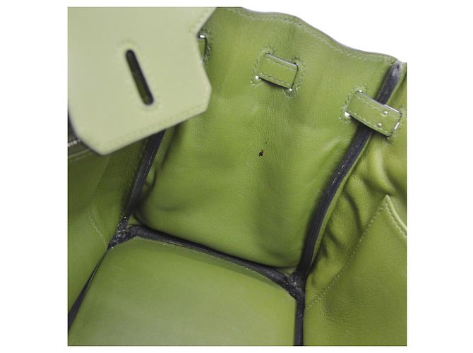 Hermès Hermes Birkin Green Swift con Palladium Hardware 25 - vista 7