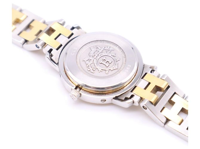 Hermès Hermes SS GP Clipper Quartz Damenuhr - Ansicht 11