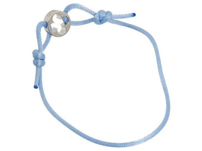 Bracciale con charm Lien Empreinte Louis Vuitton in oro bianco 18K - vista 3