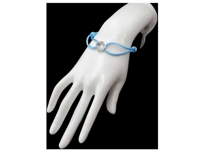 Bracciale con charm Lien Empreinte Louis Vuitton in oro bianco 18K - vista 6