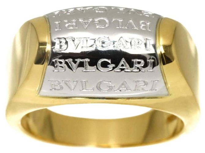Bulgari Anello Bvlgari BVLGARI Mania Tronchetto 1 in Oro Giallo 18K - vista 2
