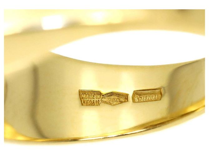 Bulgari Anello Bvlgari BVLGARI Mania Tronchetto 1 in Oro Giallo 18K - vista 3