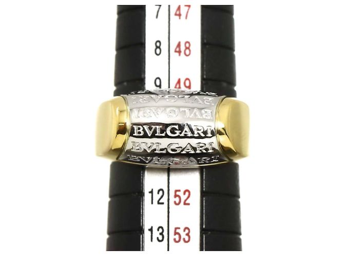Bulgari Anello Bvlgari BVLGARI Mania Tronchetto 1 in Oro Giallo 18K - vista 6