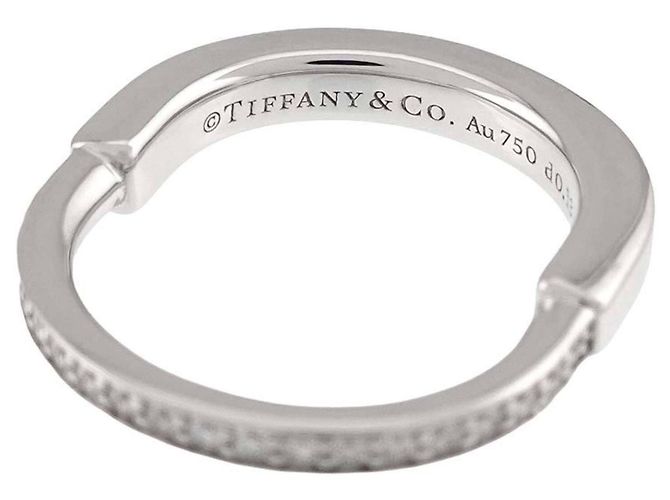 Autre Marque Anello Tiffany & Co. Lock in oro bianco 18K - vista 3