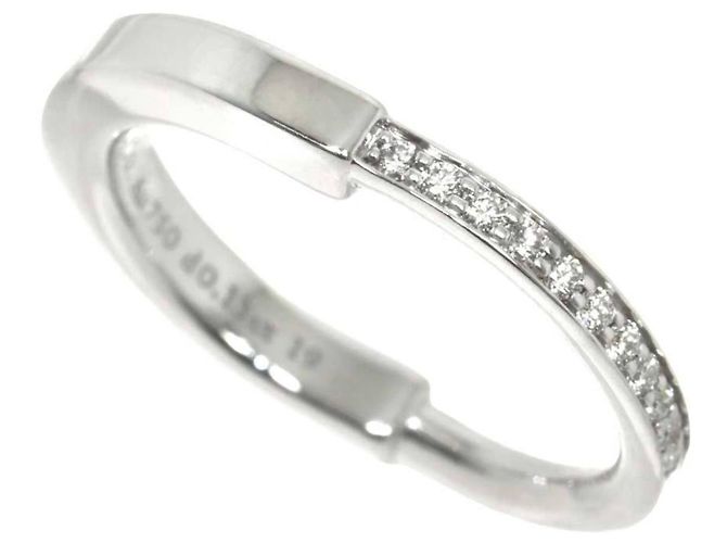 Autre Marque Anello Tiffany & Co. Lock in oro bianco 18K - vista 5