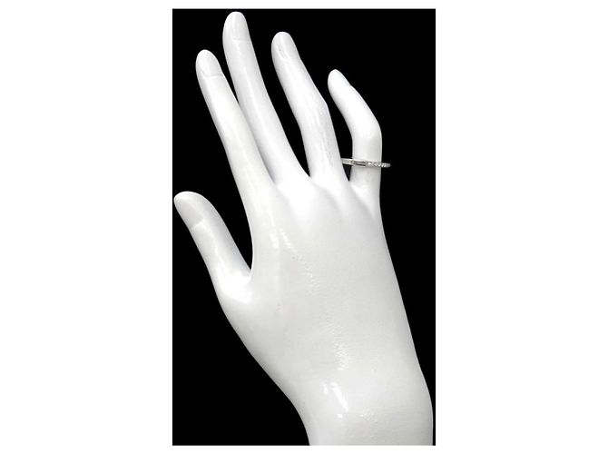 Autre Marque Anello Tiffany & Co. Lock in oro bianco 18K - vista 8