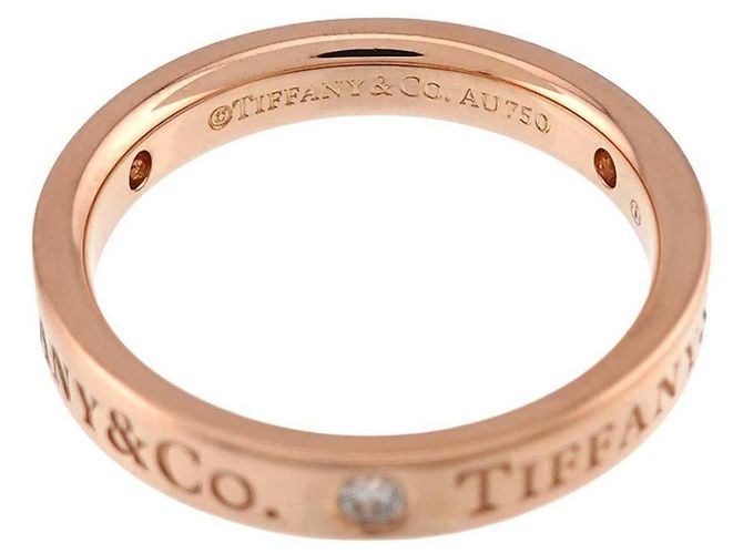 Autre Marque Tiffany & Co. Ring aus 18K Roségold mit Diamanten - Ansicht 3
