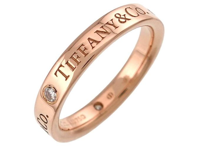 Autre Marque Tiffany & Co. Ring aus 18K Roségold mit Diamanten - Ansicht 5