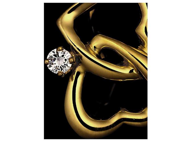 Autre Marque Orecchini a clip cuore con diamante Tiffany & Co. - vista 5