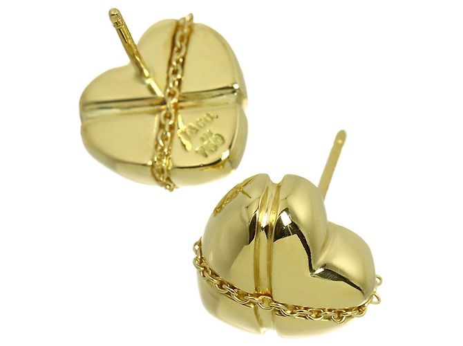Autre Marque Orecchini Tiffany & Co. Chain Cross Heart - vista 3