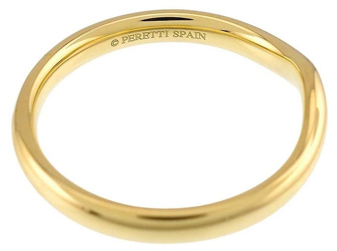 Autre Marque Anello fede curva Tiffany & Co. in oro giallo 18K - vista 4