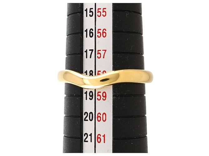 Autre Marque Anello fede curva Tiffany & Co. in oro giallo 18K - vista 6