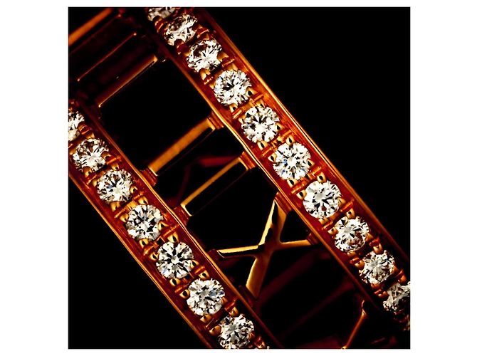 Autre Marque Anello Tiffany & Co. Atlas 1 in oro rosa 18K - vista 5