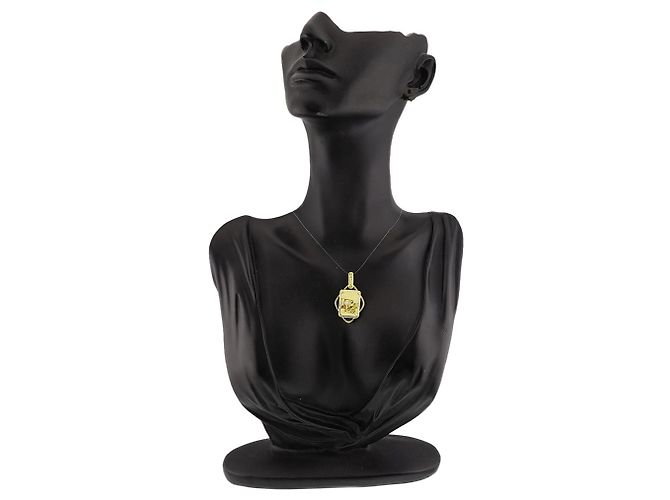 Pendente Christian Dior in Oro Giallo 18K con Diamante 0.07ct - vista 6