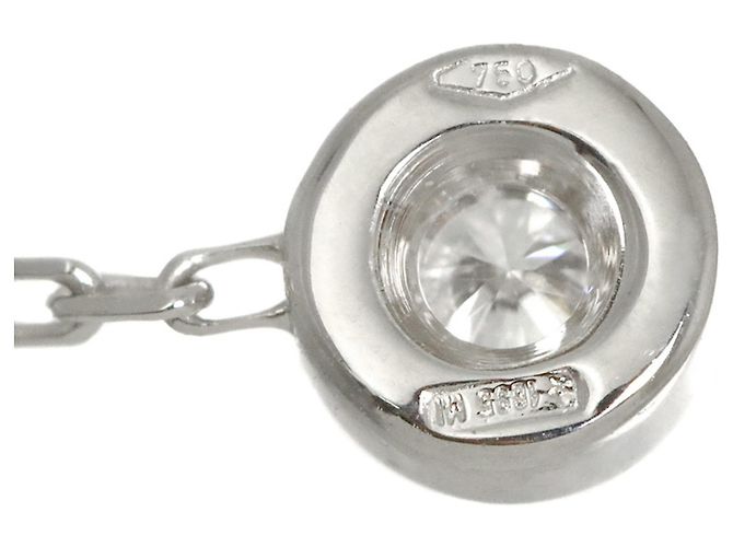 Orecchini a goccia Gucci in oro bianco 18K - vista 5