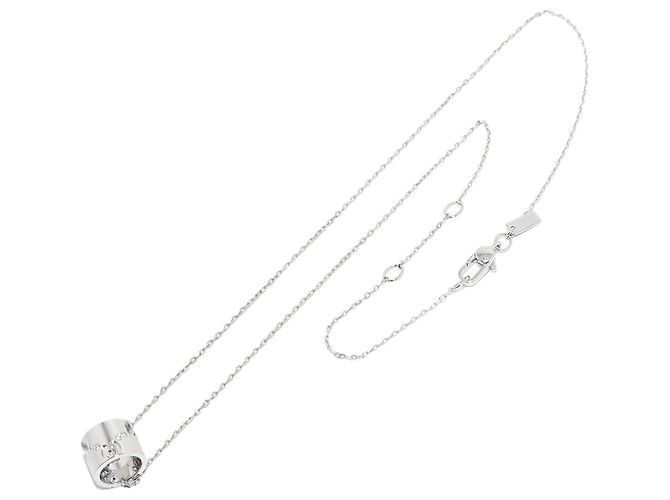 Collana Gucci Icon in diamanti e oro bianco 18K - vista 2