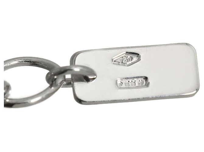 Collana Gucci Icon in diamanti e oro bianco 18K - vista 5