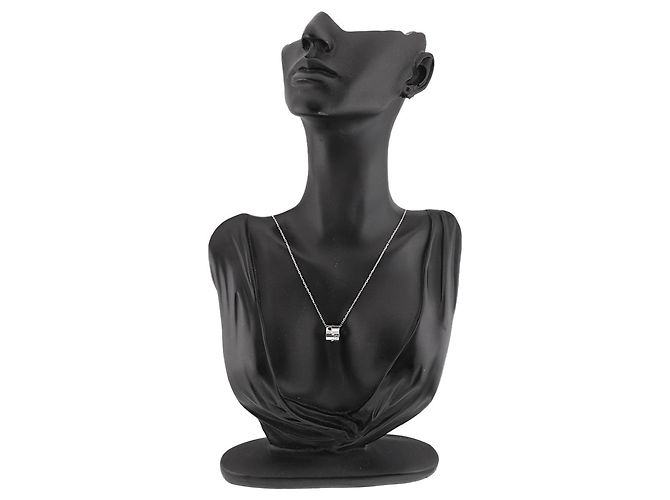Collana Gucci Icon in diamanti e oro bianco 18K - vista 7