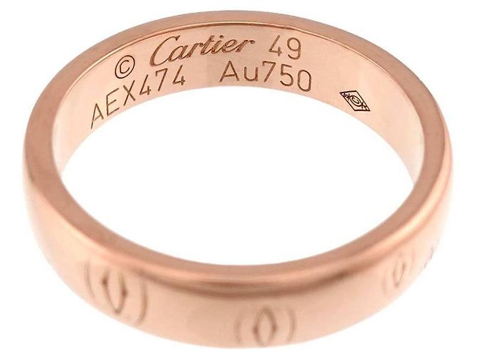 Anello Cartier Happy Birthday Small in oro rosa 18K - vista 3