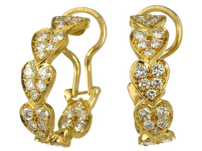 Orecchini a clip Cartier Cuore con Diamante - vista 2