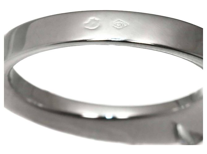 Cartier Ehering aus 18K Weißgold mit Diamanten - Ansicht 5
